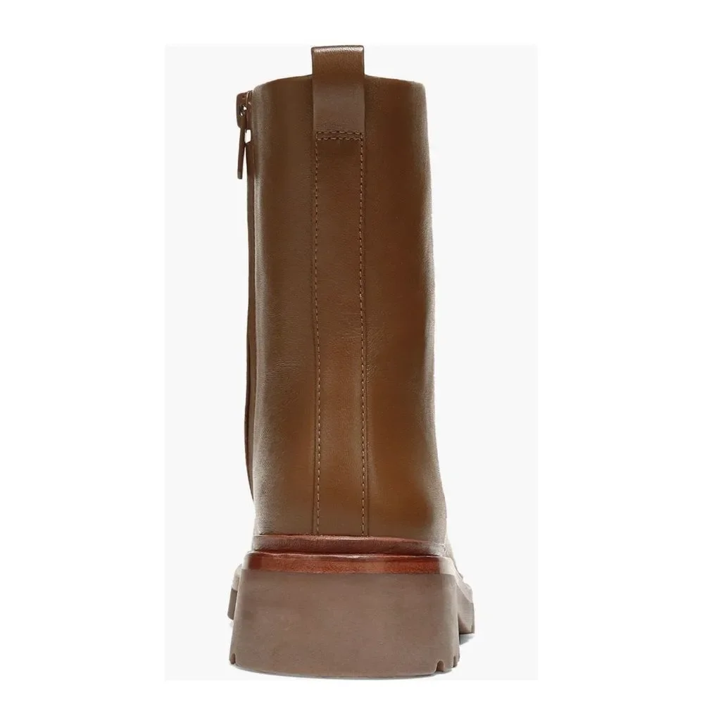 VINCE Remi Booties in Dark Taupe, Water Repellent, New, Size 8.5 - Picture 6 of 14
